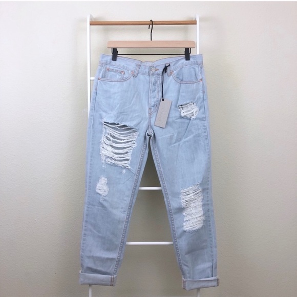 Nasty Gal Denim - NWT W/ FLAW Nasty Gal Wreckage Boyfriend Jeans